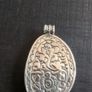 Genuine  Seraphinite Silver Large Pendant Image 6