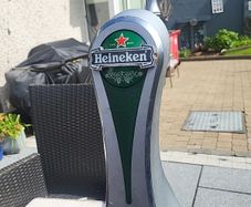 Heineken counter mount