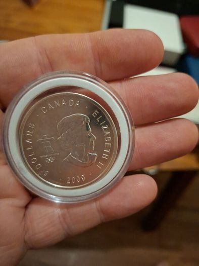 silver canadian olympic coins x4