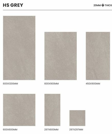 Outdoor Tiles - HS Grey