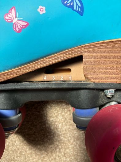 Kids Roller Skates (Adjustable: Size 31-34)