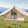 Inflatable Tent for Camping 3-5 Person Glamping Tent with Pump Canopy Image 3