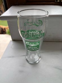 Carlsberg Irish team 1 pint glass