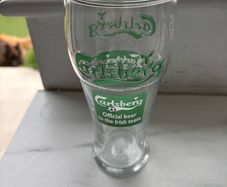Carlsberg Irish team 1 pint glass