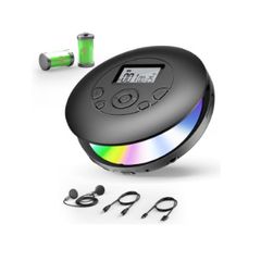 Portable CD Player, 7 Hour Battery Playtime, Compact Discman with Earphone