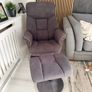 Sofa/Chair with Foot Stool Image 2