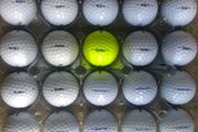 20 used Pinnacle golf balls