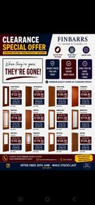 Clearance Sale over 1000 Deanta Walnut Doors