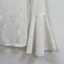 Flare sleeve ribbed top Image 2