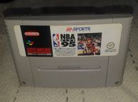 main image for ad Now Reduced NBA LIVE 95   Snes Game Cart   For Sale Here