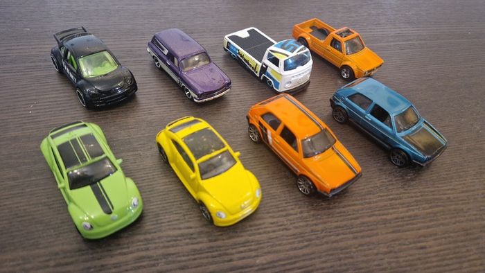 Hot Wheels Loose Bundle - Used Unboxed - Volkswagen Cars