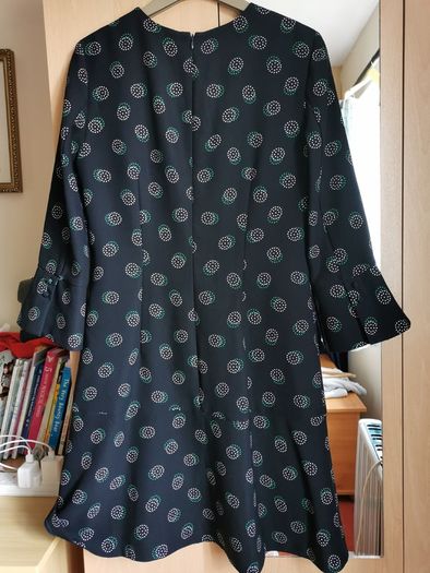 Hobbs Natalia Circle Print Dress UK 10