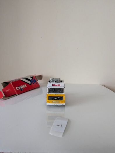 4 vintage Corgi Juniors die-cast models, made in Great Britain. These are classic 1:64 scale models