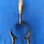 Vintage brass fire tongs Image 5