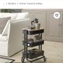 ikea RASKOG Trolley, black Image 3