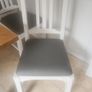 extendable oak table &6 chairs Image 4