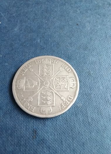 Victorian Silver Double Florin
