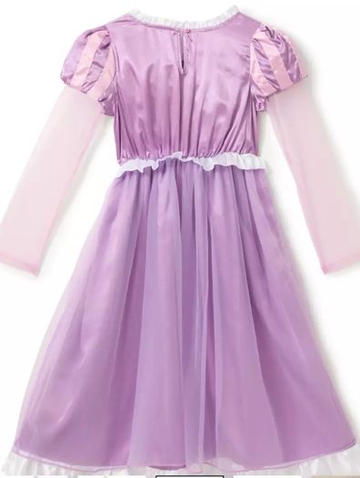 Disney Tangled Rapunzel girls fancy dress costume Age 4 EUC