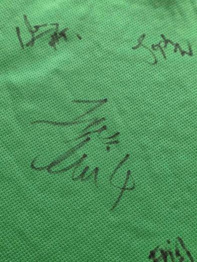Ireland Ladies Soccer Signed Shirt Size UK14 Quinn