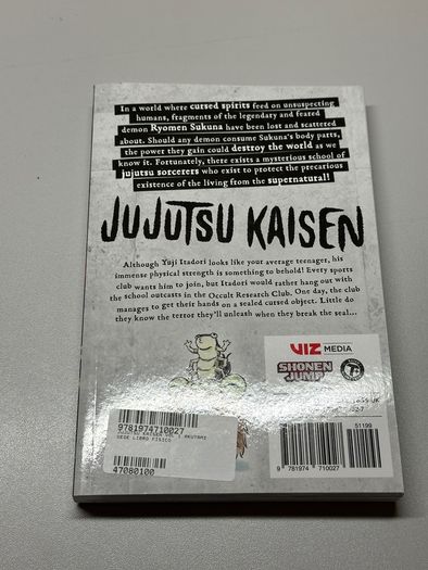 Jujutsu Kaisen Vol.1 Viz media