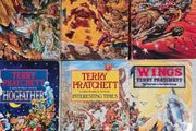 Terry Pratchett paperbacks x6