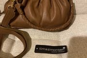 Tim &amp; Simonsen all leather tan danish hand bag