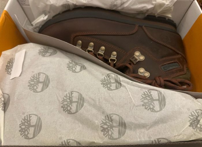 Bnib Timberland Euro Hiker Mid Hiker Md Brown Full Grain Sz. 11.5