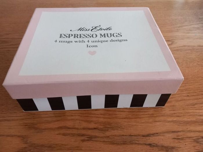 Brand New Espresso Mugs Giftset