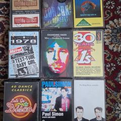 Various Cassette Tapes Mostly 70,s 80,s And 90,s