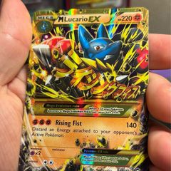 M Lucario EX 113 (Ultra Rare Version) Pokemon Card