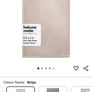 Hakuna Matte Premium Large Coral Velvet Baby Play Mat 280x200x2.5cm Beige Image 2