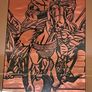 Impressive Decorative Work of Art by David H Dale Titled DURBAR Happy Horseman Image 6