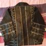 Beautiful 100% Silk Black & Silver Jacket (Size 14) Image 6