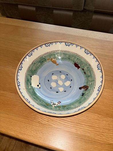 Nicholas Mosse Landscape Cake stand and Fruit Bowl