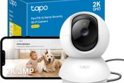 C210 2K 3MP Pan/Tilt Indoor Camera House Security Camera, WiFi Camera, No Monthly Fee, AI Detection, Dog Puppy Camera, Baby Camera Monitor, 360 View, Night Vision, Works with Alexa &amp; Google