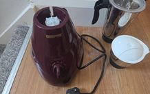 GEEPAS 550W 2-in-1 Mixer Grinder | Stainless Steel Jars &amp; Blades | 3 Speed Control, Perfect for Chutney, Dry &amp; Wet Fine Grinding Mixing, Used only few times,good condition