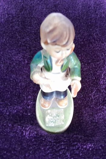 Vintage Plastic Figure - Barber Boy