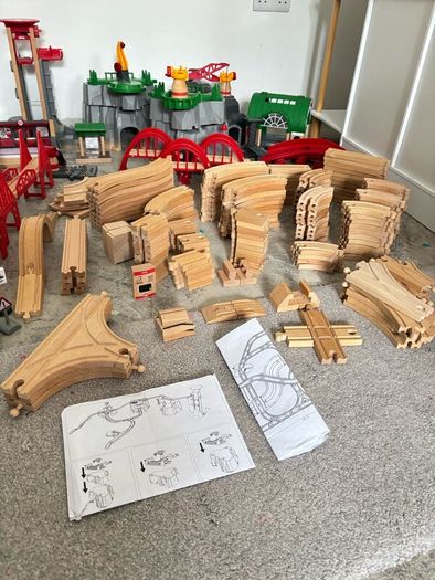 Brio Wooden Train Set Bundle