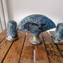 Salt and pepper shaker with matching napkin holder Image 3