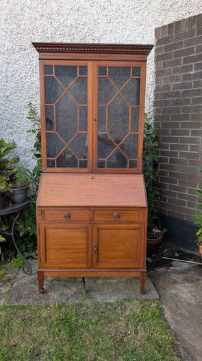 Mid Century Antique Writing Bureau