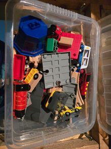 Toy train set