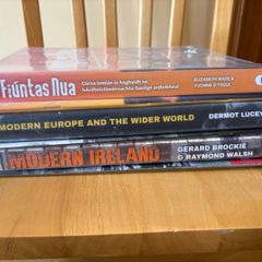 History and Irish LC HL books.