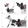 KKmoon Professional Air Compressor Set Airbrush Hobby Paint Spray Set Nail Art Sprayer with Braided Air Hose Image 5