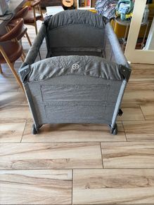 baby elegance travel cot with mattress and pillow