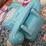 Retro Turquoise Rotary Dial Telephone with Modern Connection Image 4