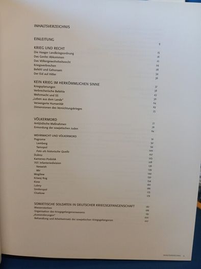 Verbrechen der Wehrmacht, German language book