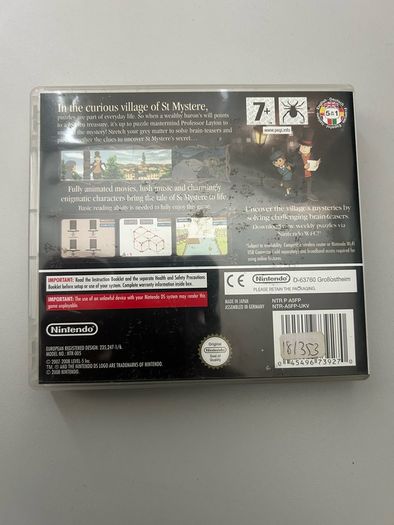 Professor Layton and the Curious Village Nintendo DS