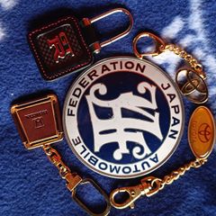 Genuine JDM Keychains & Badges (Toyota, Nissan GT-R, Honda, JAF)
