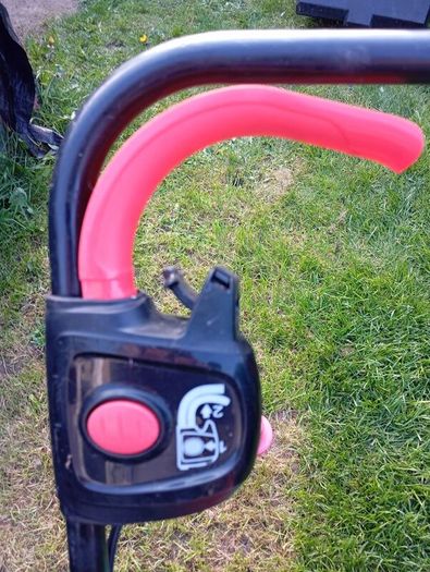 lawnmower and strimmer set