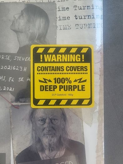 Deep Purple turning to crime 2 vinyl